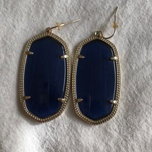 Navy Blue Kendra Scott Earrings